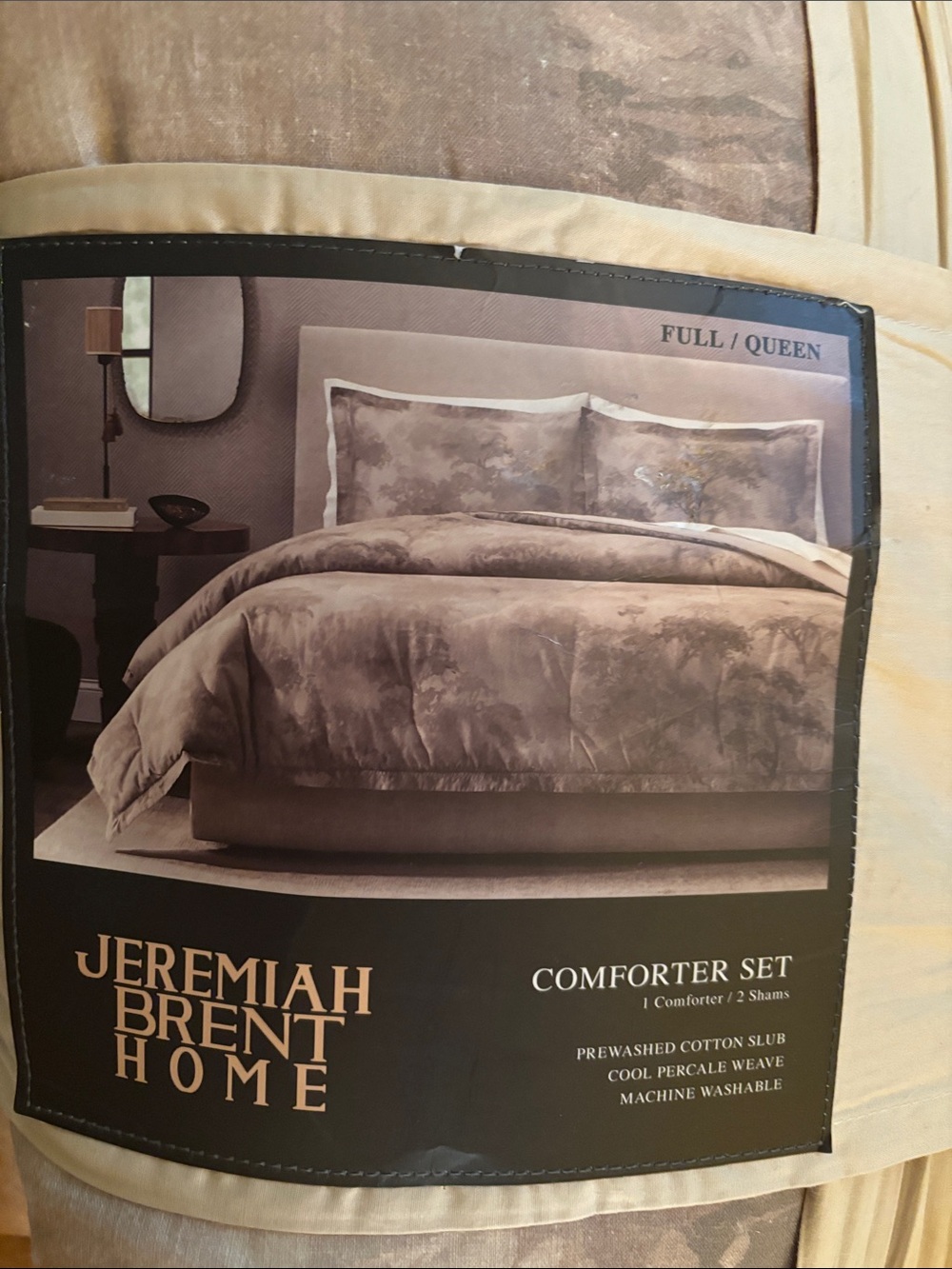 Plush Gray Comforter